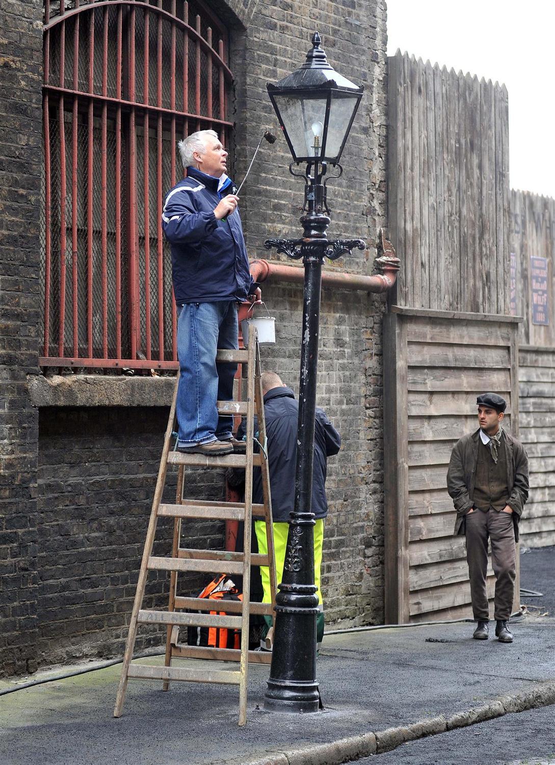 Liam Cunningham on the TV set of 'Titanic: Blood and Steel' | Picture 99852